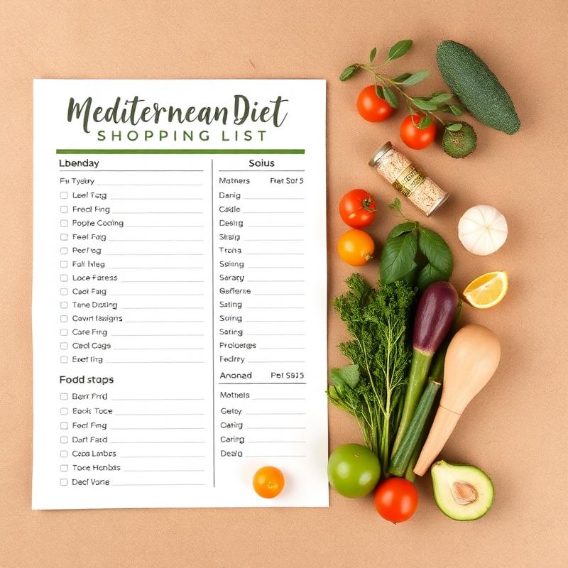 Mediterranean Diet Grocery Guide